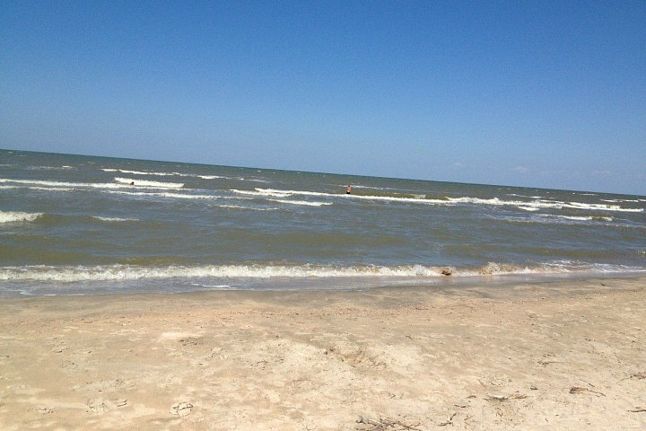 Азовское море, кемпинг "Оазис"
