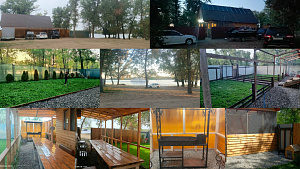 Кемпинг «Лесной» на берегу реки Волги в Астраханской области