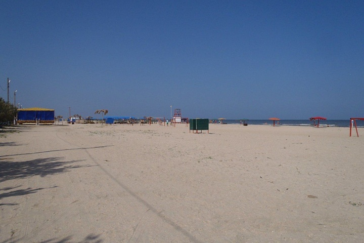 Азовское море, кемпинг "Оазис"