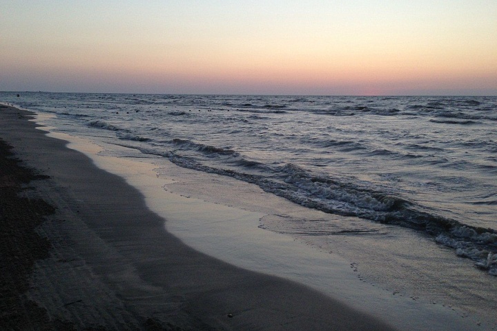 Азовское море, кемпинг "Оазис"