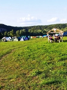 Кемпинг Старая Лимоновка река Юрюзань